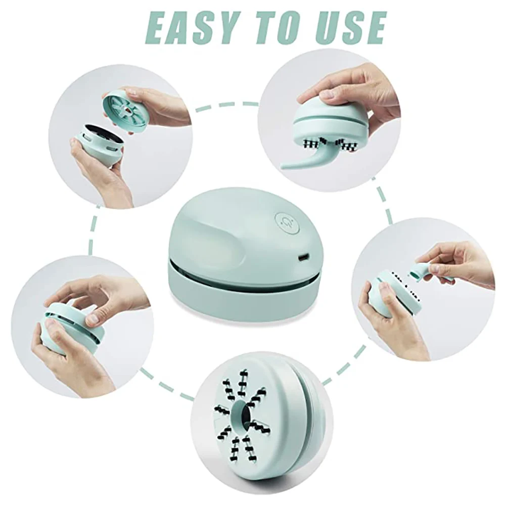 Mini Desktop Vacuum Cleaner Portable Handheld Cordless Sweeper Office Desk Dust Home Table Sweeper Desktop Cleaner NEW
Mini Desktop Vacuum Cleaner Portable Handheld Cordless Sweeper Office Desk Dust Home Table Sweeper Desktop Cleaner NEW