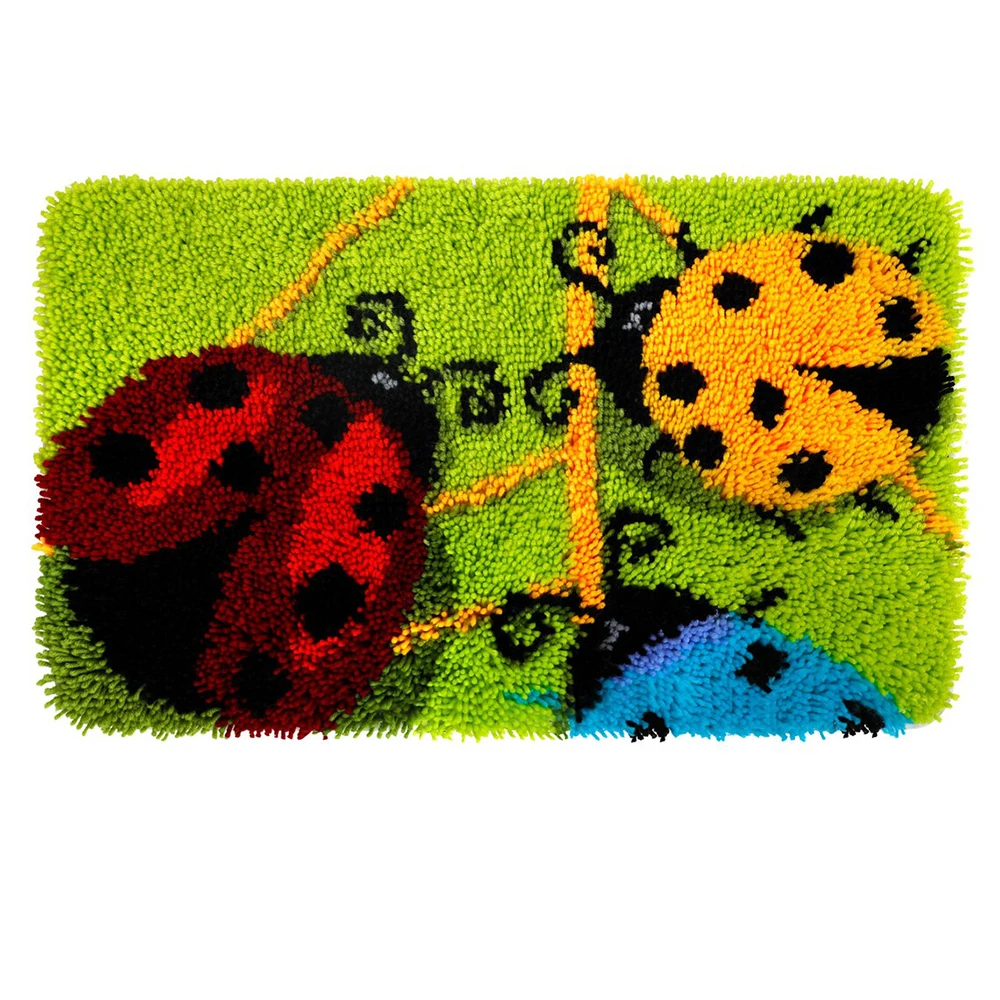 Embroidery carpet Insect Latch hook kit Crafts for adults with Pre-Printed Pattern Rug making kits Home decoration Tapestry
Embroidery carpet Insect Latch hook kit Crafts for adults with Pre-Printed Pattern Rug making kits Home decoration Tapestry