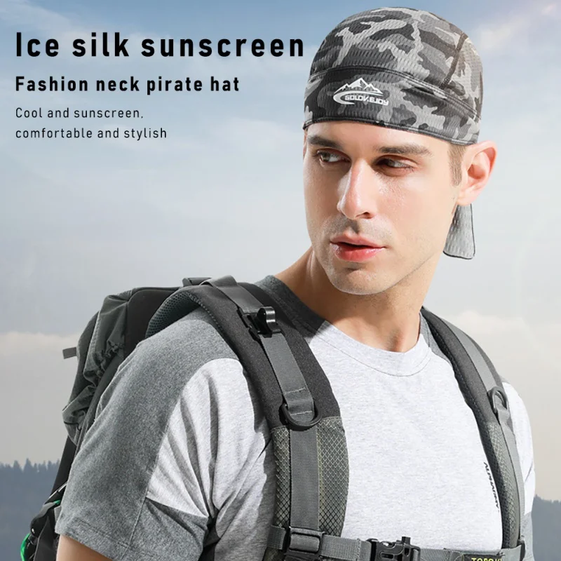 Cycling Cap Bicycle Breathable Head Scarf Sport Running Anti-UV Pirate Cap Quick Dry Bandana Headwear Bike Running Hiking Cap 
Cycling Cap Bicycle Breathable Head Scarf Sport Running Anti-UV Pirate Cap Quick Dry Bandana Headwear Bike Running Hiking Cap