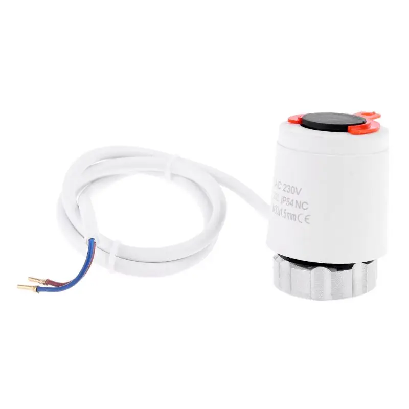 230V Electric Thermal Actuator Radiator for Manifold Underfloor Heating NC Valve A5YD
230V Electric Thermal Actuator Radiator for Manifold Underfloor Heating NC Valve A5YD