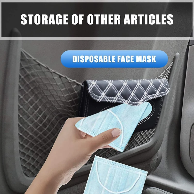 Car Visor Tissue Holder Mask Holder Tissue Box PU Leather Crystals Seatback Tissue Case Napkin Holder Car Accessories 
Car Visor Tissue Holder Mask Holder Tissue Box PU Leather Crystals Seatback Tissue Case Napkin Holder Car Accessories