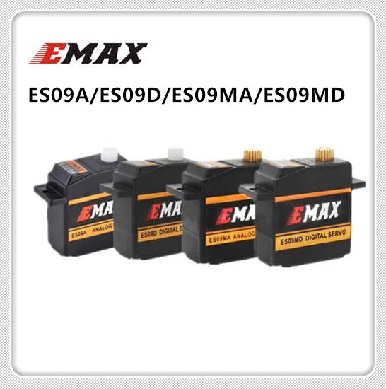 4 шт./лот EMAX ES09A ES09D ES09MA ES09MD сервопривод с двумя подшипниками для радиоуправляемых