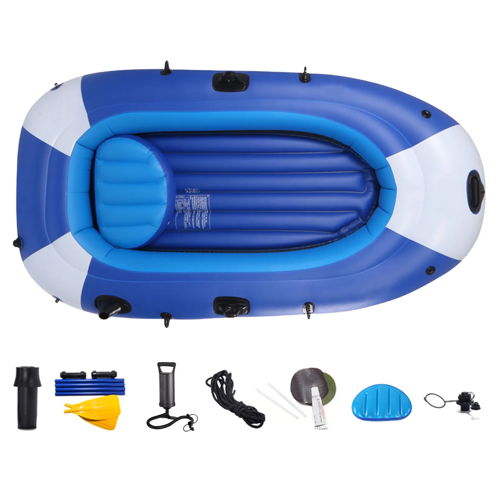 Three Person Inflatable Kayak Anti-wear Blow Up Drifting Boat Fishing Boat Hovercraft For Outdoor Travel Parent-child Activities
Three Person Inflatable Kayak Anti-wear Blow Up Drifting Boat Fishing Boat Hovercraft For Outdoor Travel Parent-child Activities