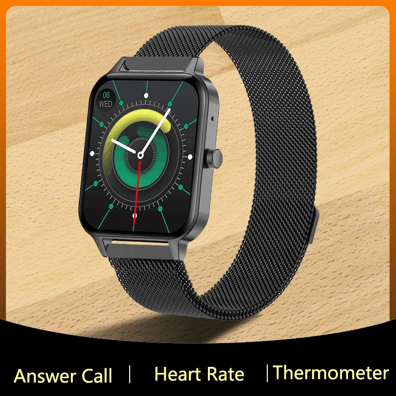 

Bluetooth Вызов Смарт часы музыка мульти-циферблат Спортивный Браслет сердечного ритма умные часы для мужчин и женщин контроль температуры Android...