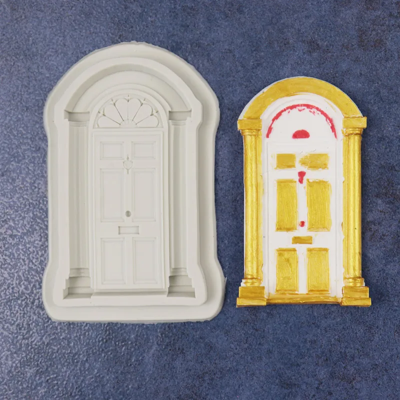 DIY Liquid Silicone Mold Classic European-style Door Fondant Chocolate Cake Border Decoration Mold Sugar Art Mold
DIY Liquid Silicone Mold Classic European-style Door Fondant Chocolate Cake Border Decoration Mold Sugar Art Mold