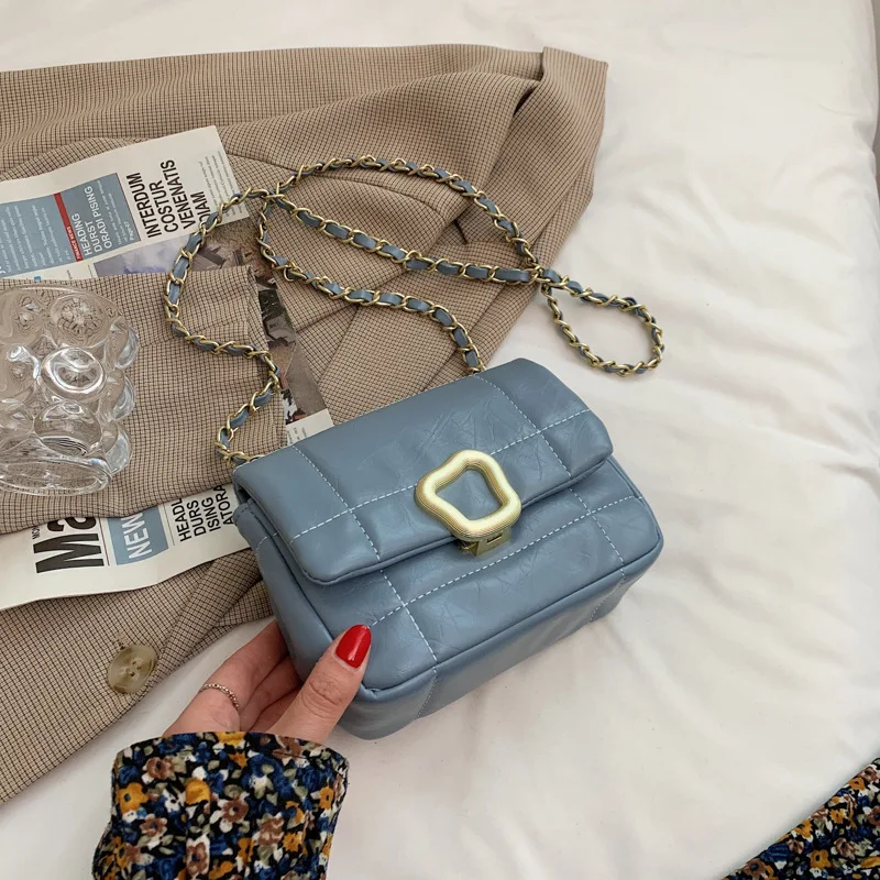 High-quality Ladies Shoulder Bag2021New Fashion Embroidery Thread Chain Shoulder Bag Personality Messenger Small Square Bag Lady
High-quality Ladies Shoulder Bag2021New Fashion Embroidery Thread Chain Shoulder Bag Personality Messenger Small Square Bag Lady