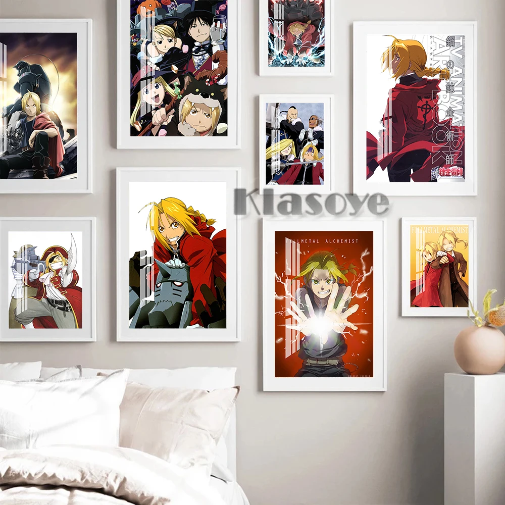 Fullmetal Alchemist Classic Anime Cartoon Role Poster Prints Art Wall Stickers Canvas Painting Living Room Bedroom Home Decor
Fullmetal Alchemist Classic Anime Cartoon Role Poster Prints Art Wall Stickers Canvas Painting Living Room Bedroom Home Decor