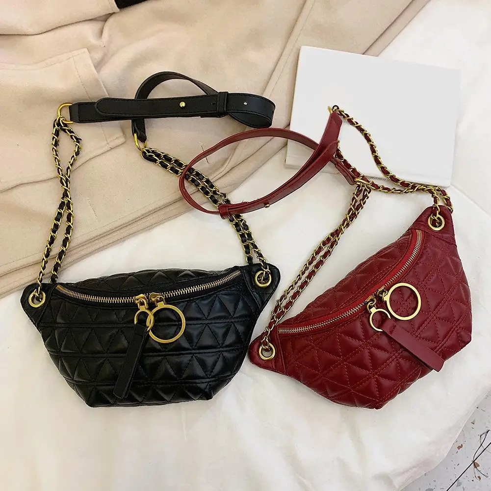Women Vintage PU Leather Fanny Chest Bags Crossbody Bags Fashion Lattice Pattern Waist Pack Purse Female Casual Shoulder Bags
Women Vintage PU Leather Fanny Chest Bags Crossbody Bags Fashion Lattice Pattern Waist Pack Purse Female Casual Shoulder Bags