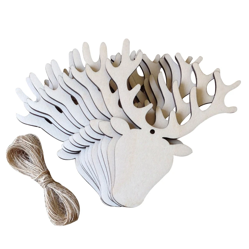 10pcs/set wood handicrafts Christmas deer head home Christmas tree ornaments small pendant
10pcs/set wood handicrafts Christmas deer head home Christmas tree ornaments small pendant