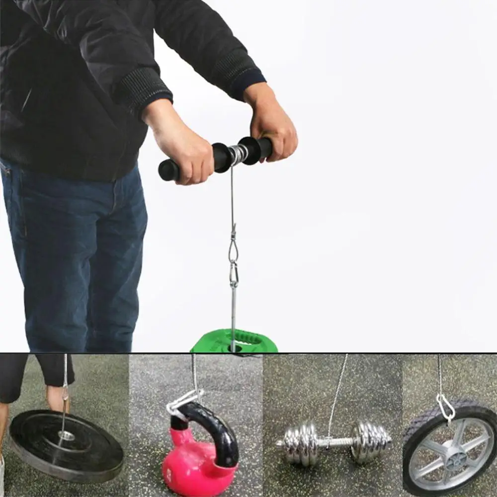 Lifting The Fitness Bar Lifting The Arm Force Jacking Rod Forearm Training Device Wrist Force Device
Lifting The Fitness Bar Lifting The Arm Force Jacking Rod Forearm Training Device Wrist Force Device
