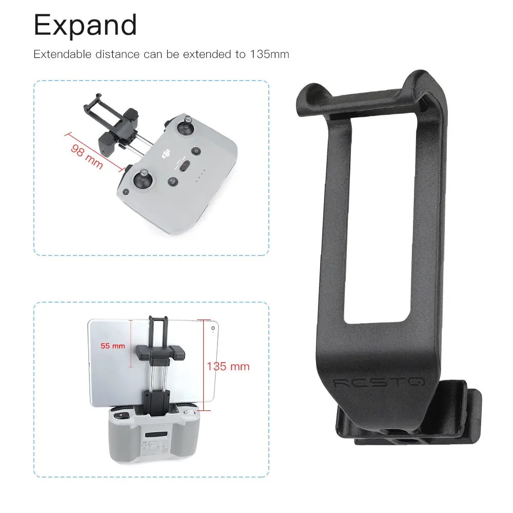 Держатель для телефона DJI AIR 2S/Mini 2, регулируемый кронштейн для планшета с дистанционным управлением для DJI Mavic 3/Mini Pro, аксессуары для дрона
Держатель для телефона DJI AIR 2S/Mini 2, регулируемый кронштейн для планшета с дистанционным управлением для DJI Mavic 3/Mini Pro, аксессуары для дрона