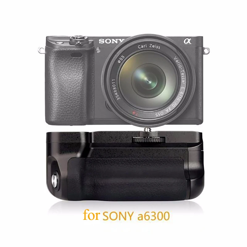 Meike MK-A6300 Battery Grip Work with NP-FW50 Battery for SONY a6300 SLR Digital Cameras ( Battery Not Included )
Meike MK-A6300 Battery Grip Work with NP-FW50 Battery for SONY a6300 SLR Digital Cameras ( Battery Not Included )