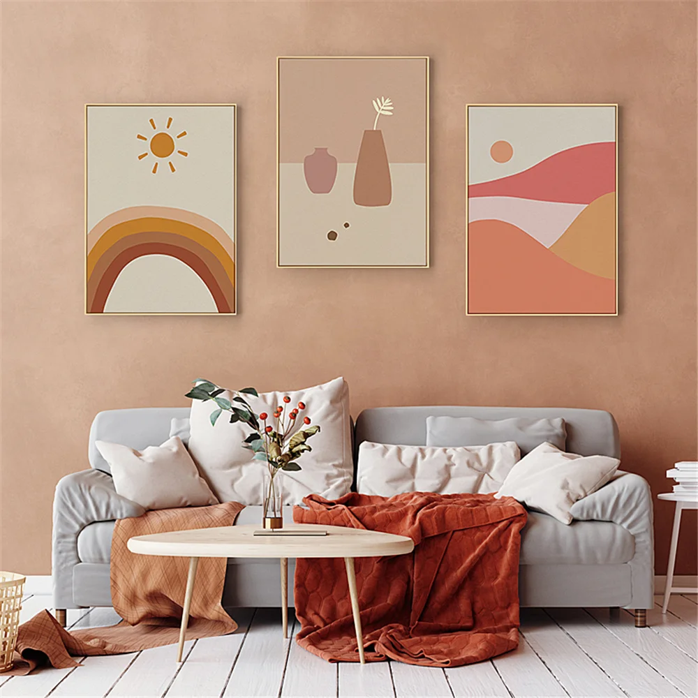 Abstract Rainbow Sun Wall Art Canvas Mountain River Landscape Poster Geometry Face Leaf Line Drawing Print Painting Home Decor
Abstract Rainbow Sun Wall Art Canvas Mountain River Landscape Poster Geometry Face Leaf Line Drawing Print Painting Home Decor
