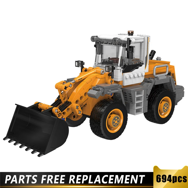 Xingbao 03035 New City Engineering Series 694pcs The Forklift Loader Building Blocks Bricks Construction Engineering Truck Model
Xingbao 03035 New City Engineering Series 694pcs The Forklift Loader Building Blocks Bricks Construction Engineering Truck Model
