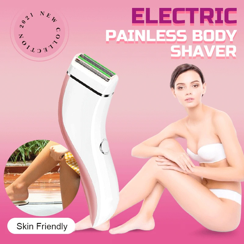 Electric Painless Body Shaver Lady Body Hair Remover USB Charging Bikini Trimmer For Whole Body Waterproof Wet & Dry Using
Electric Painless Body Shaver Lady Body Hair Remover USB Charging Bikini Trimmer For Whole Body Waterproof Wet & Dry Using