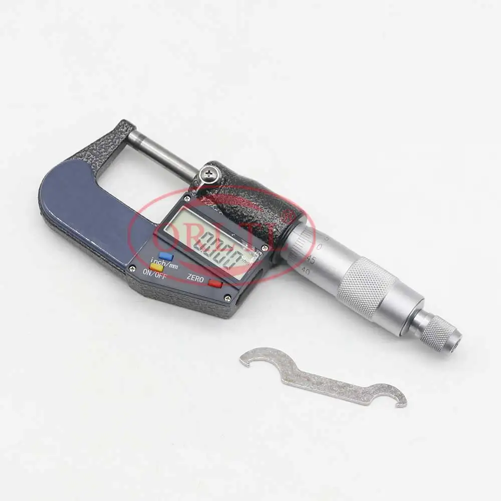 ORLTL Measuring Tools 0.001mm 0-25mm Digital Micrometer Gauge For Common Rail Injector Spare Parts OR7006
ORLTL Measuring Tools 0.001mm 0-25mm Digital Micrometer Gauge For Common Rail Injector Spare Parts OR7006