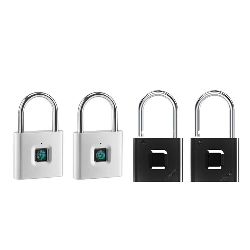 Keyless USB Rechargeable Door Lock Fingerprint Smart Padlock Quick Unlock Zinc Alloy Metal Self Developing Chip
Keyless USB Rechargeable Door Lock Fingerprint Smart Padlock Quick Unlock Zinc Alloy Metal Self Developing Chip