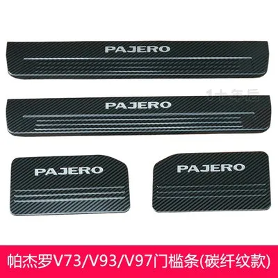 Высококачественная Накладка для протектора багажника из нержавеющей стали, Накладка для отделки/задний порог для Mitsubishi PAJERO V97V93 V73, автомоби... 
Высококачественная Накладка для протектора багажника из нержавеющей стали, Накладка для отделки/задний порог для Mitsubishi PAJERO V97V93 V73, автомоби...