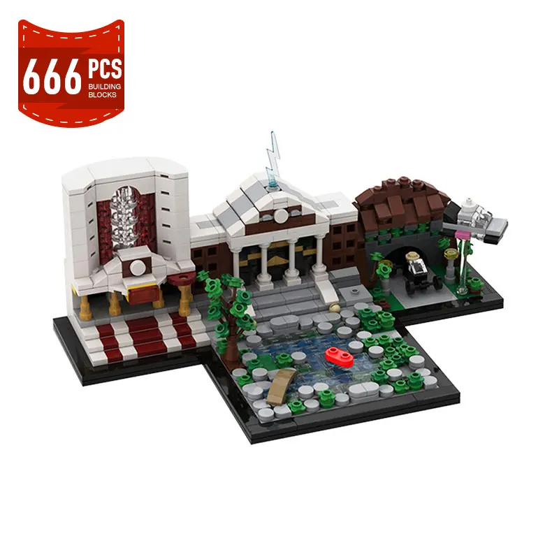 MOC Architecture Skyline Building Blocks Back To The Futureed Movie Scene City Street View Brick Assemble Model Toys For Kid
MOC Architecture Skyline Building Blocks Back To The Futureed Movie Scene City Street View Brick Assemble Model Toys For Kid