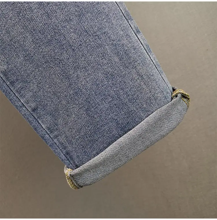 Ethnic Style Embroidered Straight Jeans for Women Fashion 2021 Spring New Cotton Elastic High Waist Loose Cigarette Denim Pants
Ethnic Style Embroidered Straight Jeans for Women Fashion 2021 Spring New Cotton Elastic High Waist Loose Cigarette Denim Pants