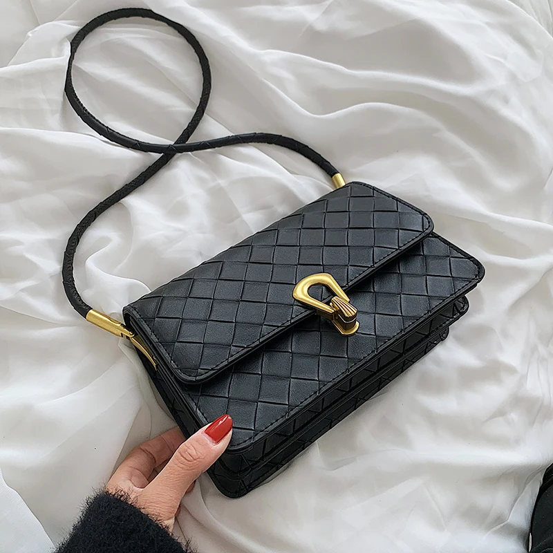 Weave Small PU Leather Flap Crossbody Bags for Women 2022 Travel Handbag Fashion Shoulder Simple Ladies Handbags and Purses
Weave Small PU Leather Flap Crossbody Bags for Women 2022 Travel Handbag Fashion Shoulder Simple Ladies Handbags and Purses