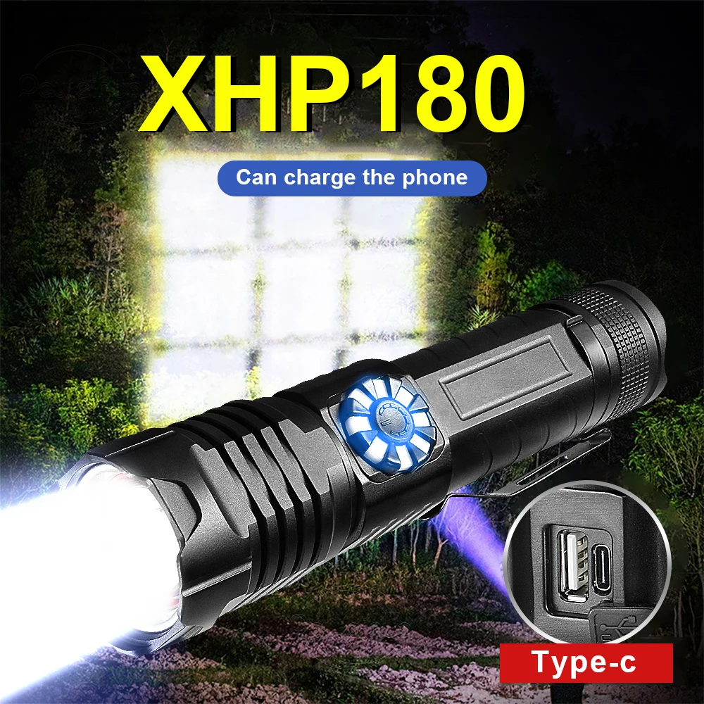 Супер XHP180 светодиодный фонарик самый мощный светодиодный фонарик перезаряжаемый Тактический фонасветильник s 18650 XHP90.2 ручные фонари Usb фона...
Супер XHP180 светодиодный фонарик самый мощный светодиодный фонарик перезаряжаемый Тактический фонасветильник s 18650 XHP90.2 ручные фонари Usb фона...