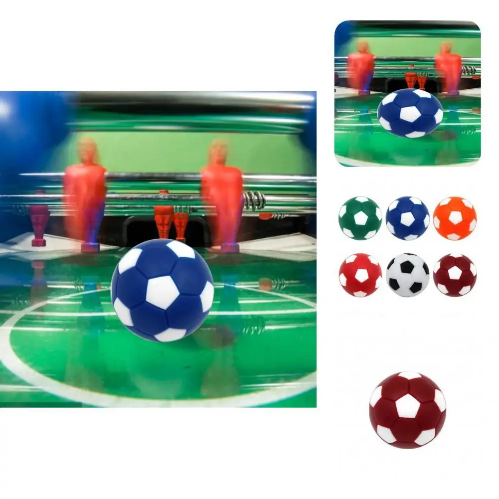 

6 шт., пластиковые износостойкие мини-мячи для игры в футбол