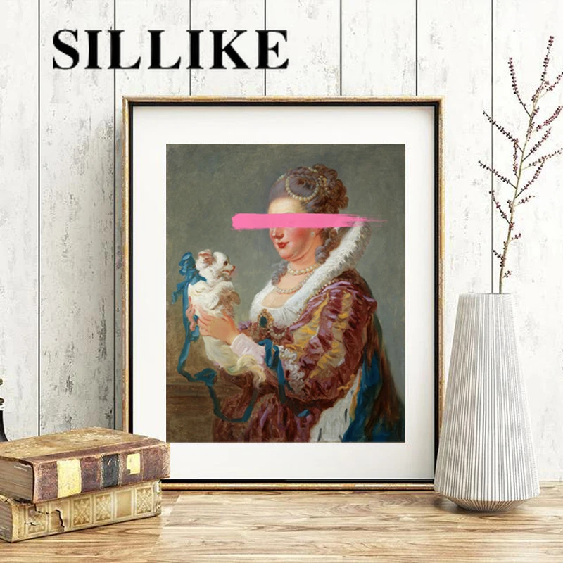 Vintage Portrait Oil Painting Altered Art Prints Quirky Wall Art Poster Boho Decor Picture Bedroom Living Room Art Decor
Vintage Portrait Oil Painting Altered Art Prints Quirky Wall Art Poster Boho Decor Picture Bedroom Living Room Art Decor