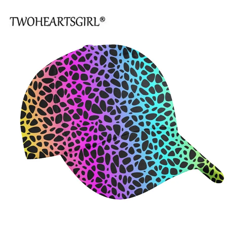 Twoheartsgirl Women's Rainbow Leopard Print Baseball Caps Dance Party Hats Snapback Sun Hats Hip-Hop Adjustable Couples Caps
Twoheartsgirl Women's Rainbow Leopard Print Baseball Caps Dance Party Hats Snapback Sun Hats Hip-Hop Adjustable Couples Caps