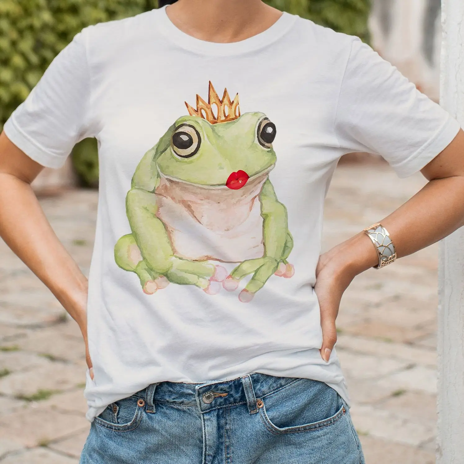 Unimpressed Frog Print Top Women T-shirt Casual Harajuku Ladies Basic O-collar Short Sleeved Women T-shirt Girl,Drop Ship
Unimpressed Frog Print Top Women T-shirt Casual Harajuku Ladies Basic O-collar Short Sleeved Women T-shirt Girl,Drop Ship