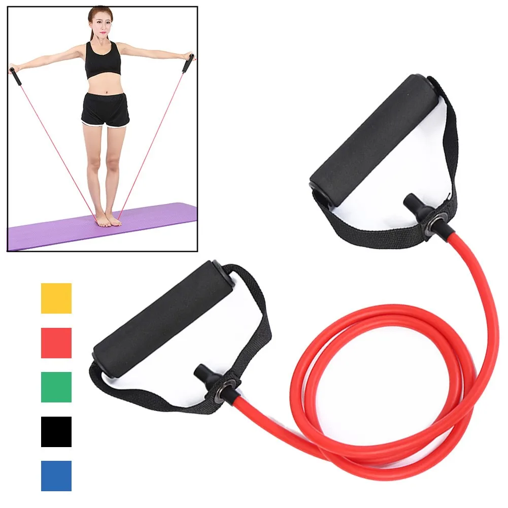 Level 5 Rally With Handle Resistance Band Yoga Draw Rope Elastic Sports Tube With One-word Rally Band Fitness Equipment
Level 5 Rally With Handle Resistance Band Yoga Draw Rope Elastic Sports Tube With One-word Rally Band Fitness Equipment