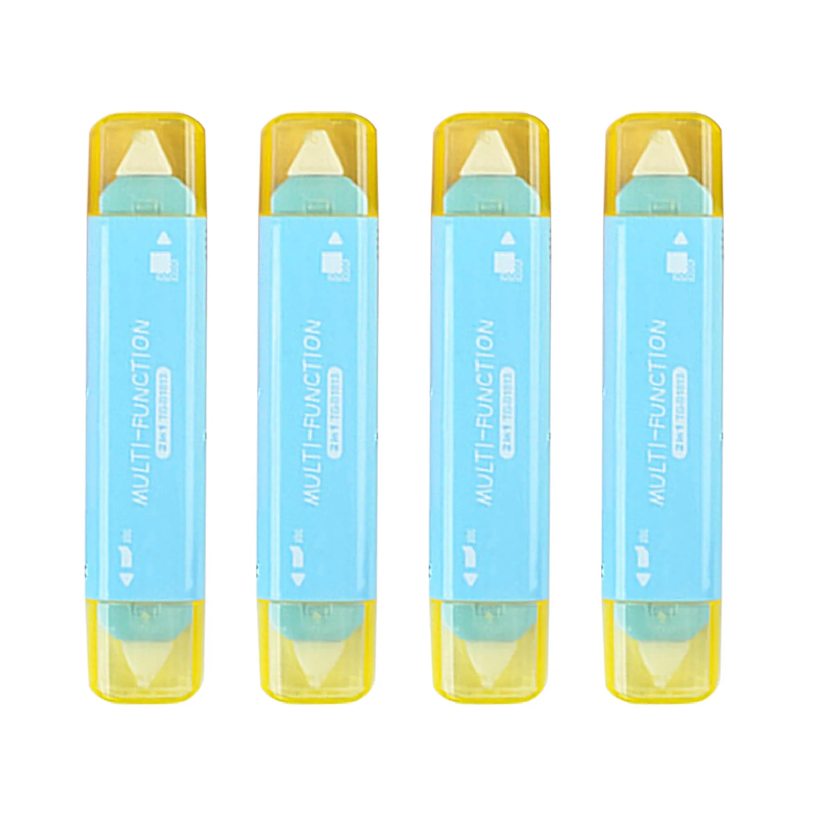 4pcs Glue Dot Liner Double Sided Adhesive Office Roller Stationery 2 In 1 Mini For Kids DIY Writing Disposable Correction Tape
4pcs Glue Dot Liner Double Sided Adhesive Office Roller Stationery 2 In 1 Mini For Kids DIY Writing Disposable Correction Tape