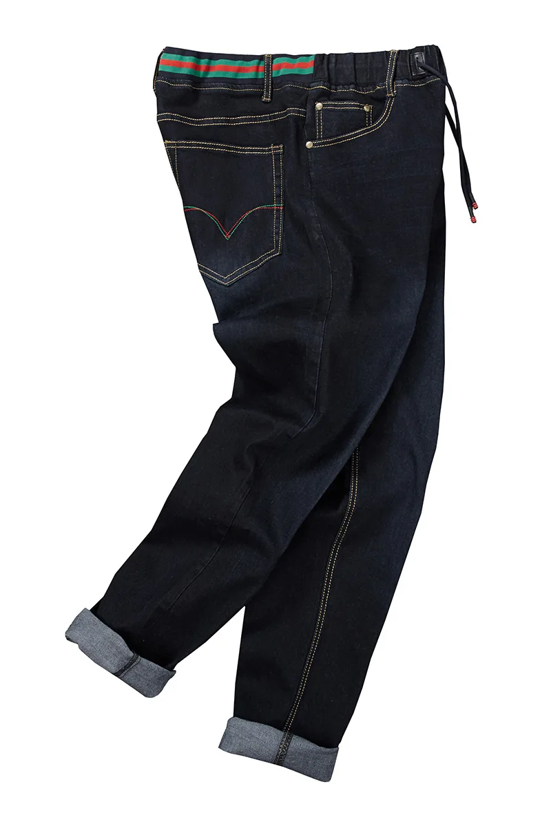 Warehouse clearance, fattening, elastic waist jeans, large men's casual fat pants, men's fashionable fat pants
Warehouse clearance, fattening, elastic waist jeans, large men's casual fat pants, men's fashionable fat pants