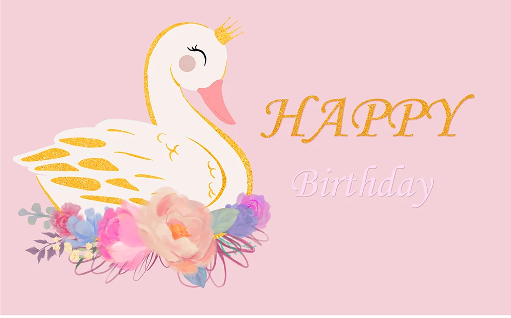 Girl Swan Birthday Party Backdrop Floral Glittering Princess Pink Banner Indoor Photography Background Scene Setter Mural Poster
Girl Swan Birthday Party Backdrop Floral Glittering Princess Pink Banner Indoor Photography Background Scene Setter Mural Poster