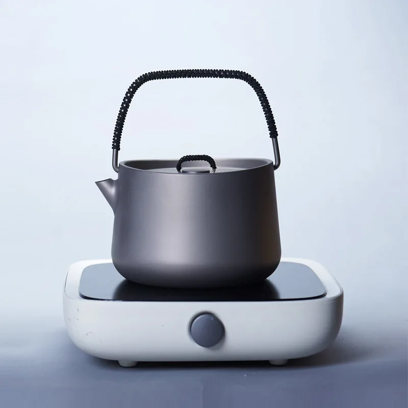 Pure Titanium Water Kettle Jug Cookware Light High Quality Boiling Water Kettle Stove Portable Hervidor De Agua Cookware EB50WK
Pure Titanium Water Kettle Jug Cookware Light High Quality Boiling Water Kettle Stove Portable Hervidor De Agua Cookware EB50WK