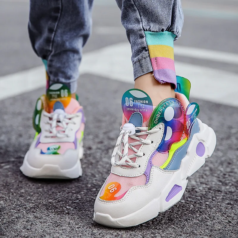 Kids New Shoes Comfortable Sports Shoes For Girls Breathable Mesh Sneakers Girls Kids Children's Light Non-slip Running Shoes
Kids New Shoes Comfortable Sports Shoes For Girls Breathable Mesh Sneakers Girls Kids Children's Light Non-slip Running Shoes