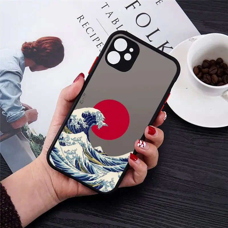 Phone Case For iPhone 12 11 Mini Pro XR XS Max 7 8 Plus X The Big Wave of kanagawa Matte transparent cover
Phone Case For iPhone 12 11 Mini Pro XR XS Max 7 8 Plus X The Big Wave of kanagawa Matte transparent cover