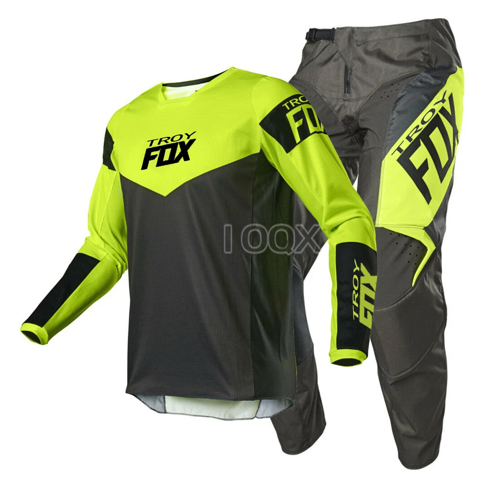 2021 Troy Fox MX 180 Revn Jersey Pants Combo Motorcycle Motocross Suit Mountain Bicycle Offroad Racing Mens Kits
2021 Troy Fox MX 180 Revn Jersey Pants Combo Motorcycle Motocross Suit Mountain Bicycle Offroad Racing Mens Kits