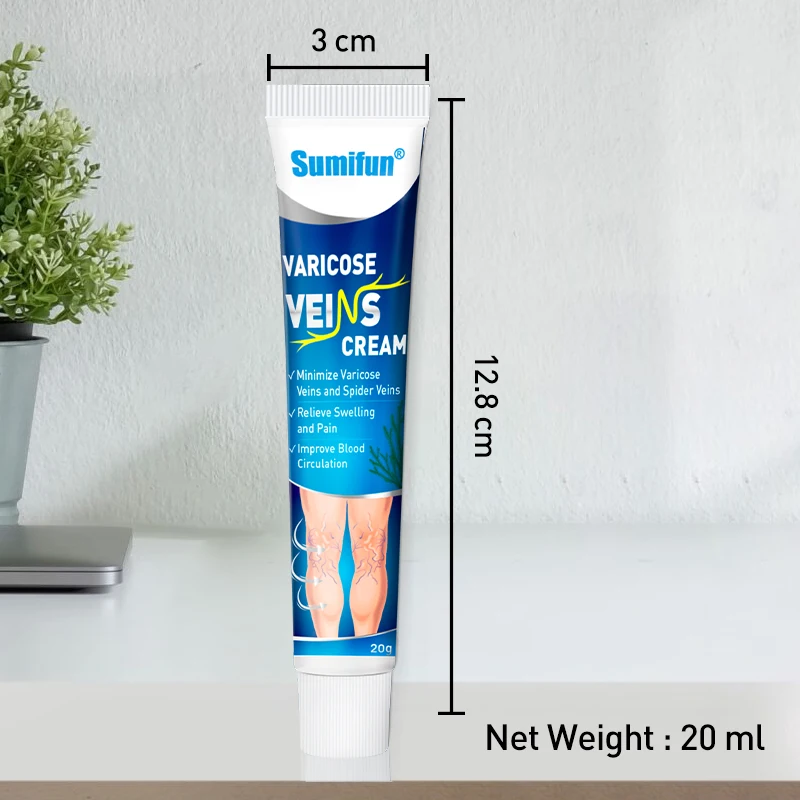 Sumifun 5Pcs Varicose Vein Treatment Ointment Vasculitis Blood Vessel Swelling Spider Chinese Herbal Pain Relief Cream Plaster
Sumifun 5Pcs Varicose Vein Treatment Ointment Vasculitis Blood Vessel Swelling Spider Chinese Herbal Pain Relief Cream Plaster