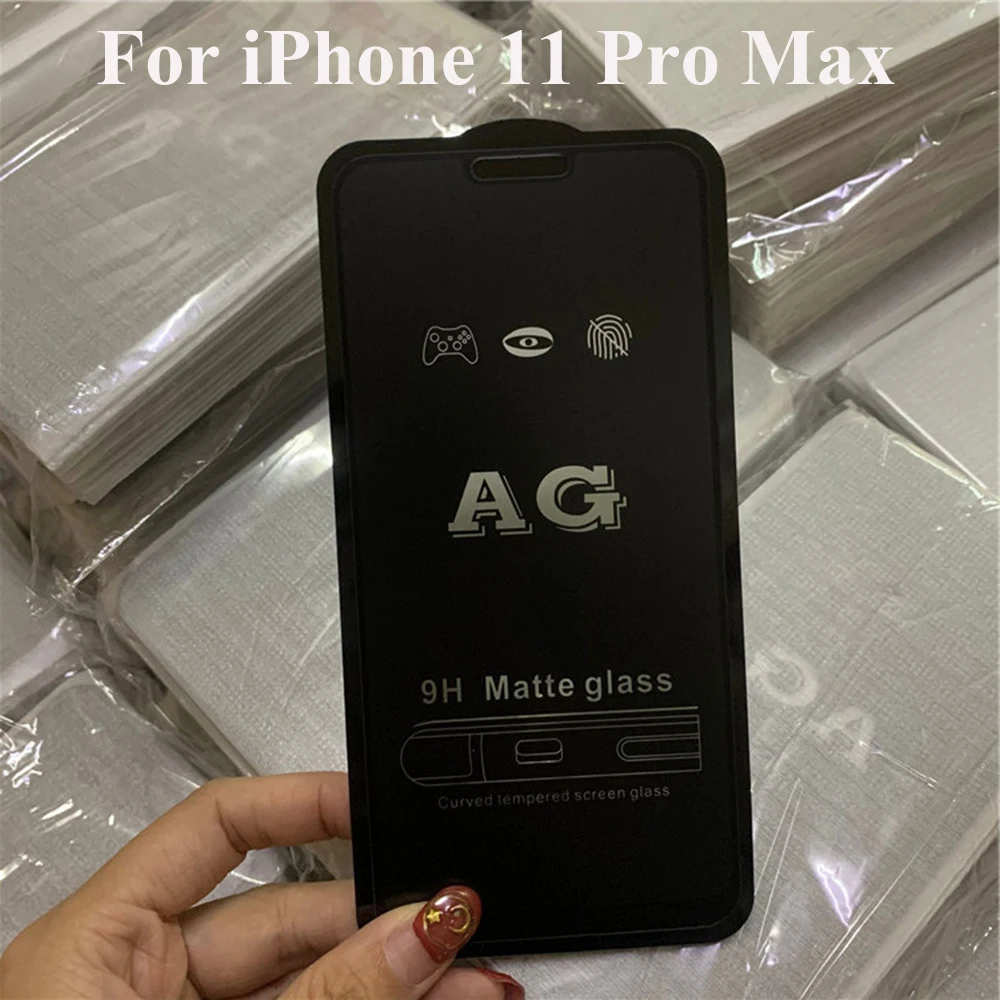 2022 New 10pcs AG Matte Tempered Glass 9H Flim Anti-Fingerprint Screen Protector For iPhone 13 Pro Max 12 Mini 11 XS XR X 8 7 6
2022 New 10pcs AG Matte Tempered Glass 9H Flim Anti-Fingerprint Screen Protector For iPhone 13 Pro Max 12 Mini 11 XS XR X 8 7 6