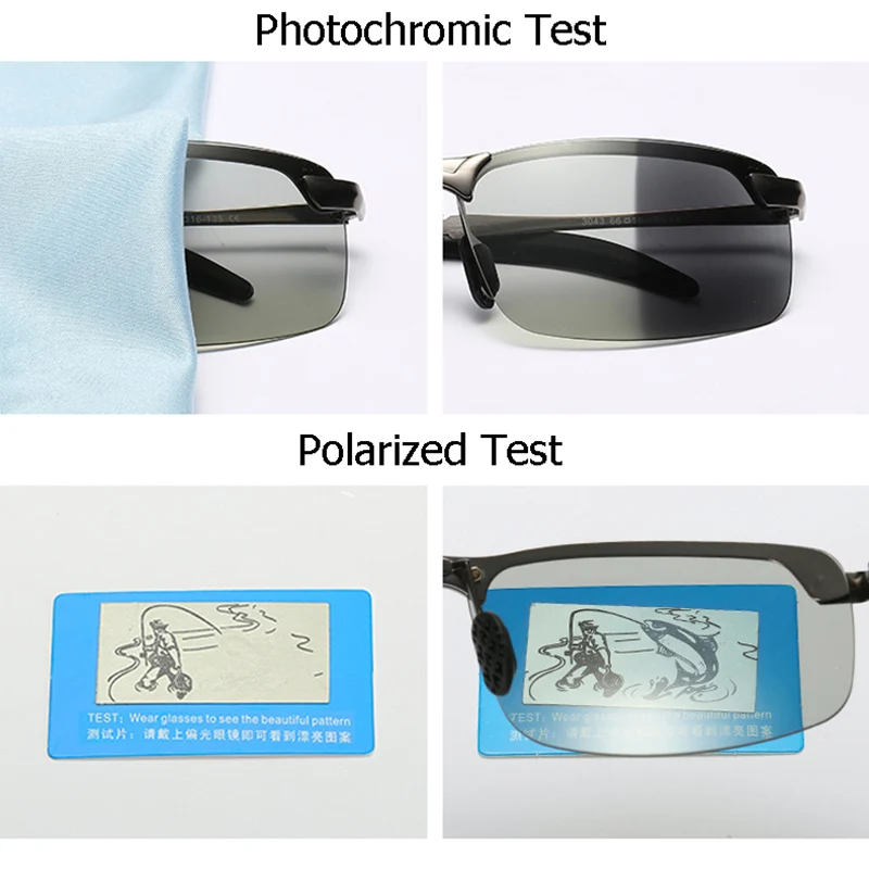 Color Changing Lens Glasses Photochromic Polarized Sports MTB Sunglasses Fishing Eyewear
Color Changing Lens Glasses Photochromic Polarized Sports MTB Sunglasses Fishing Eyewear