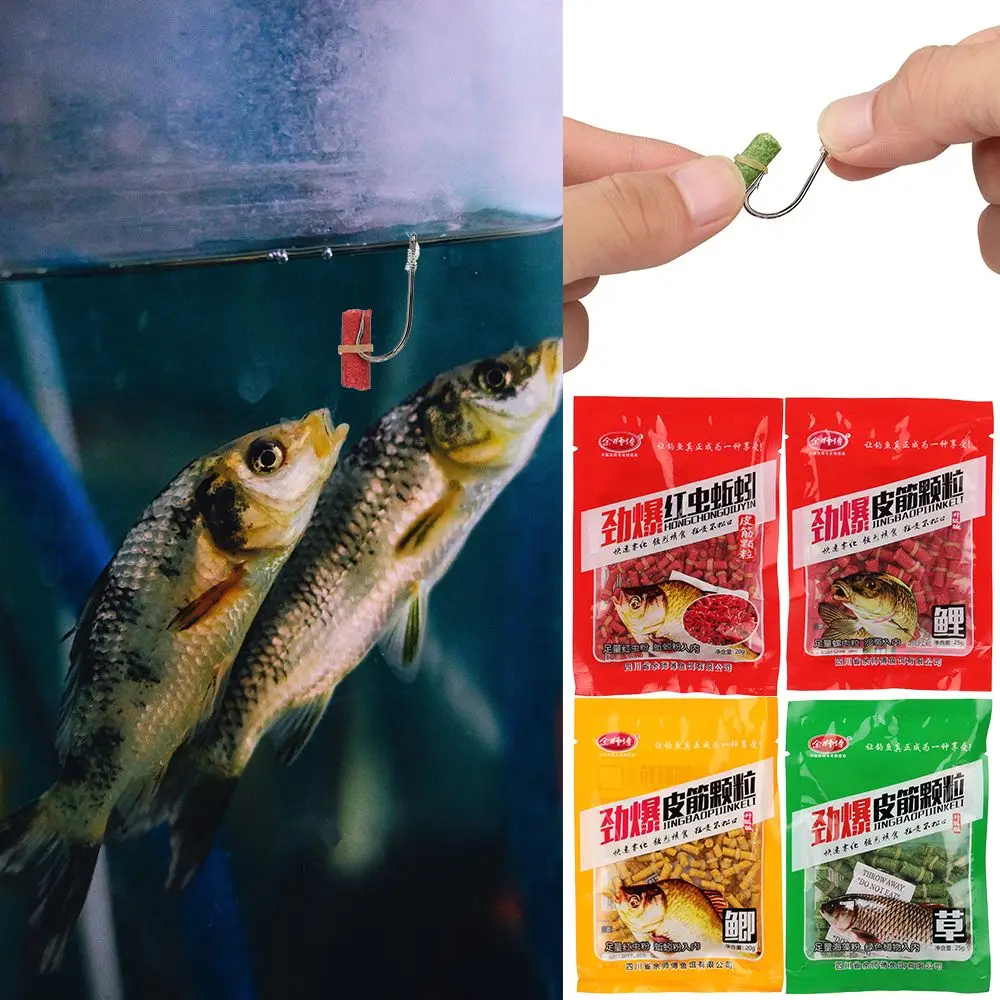 100Pcs/50pcs Fishing Supplies Sports Crucian Grass Lures Carp Baits River Sea Fishing Fishing Bait Fish Baits
100Pcs/50pcs Fishing Supplies Sports Crucian Grass Lures Carp Baits River Sea Fishing Fishing Bait Fish Baits
