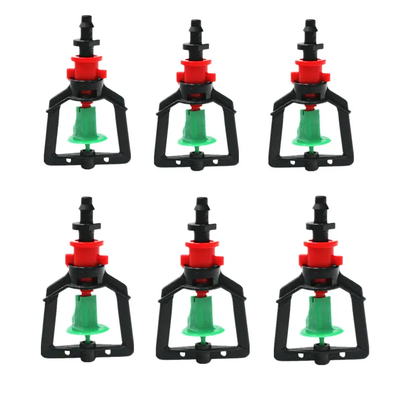 360Degree Rotary Micro Spraying Gardening Micro-sprinkler With 1/4" Barb Connector Irrigation Greenhouse Watering Spray Head
360Degree Rotary Micro Spraying Gardening Micro-sprinkler With 1/4" Barb Connector Irrigation Greenhouse Watering Spray Head