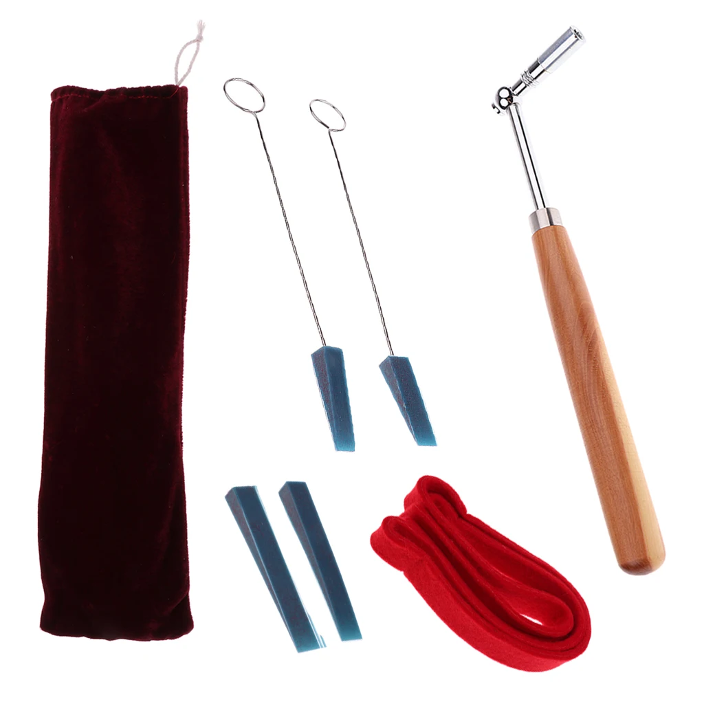 1 Set Piano Tuning Lever Tools Tuning Hammer Rubber Mute Temperament Strip for Pianist DIY Accessory
1 Set Piano Tuning Lever Tools Tuning Hammer Rubber Mute Temperament Strip for Pianist DIY Accessory