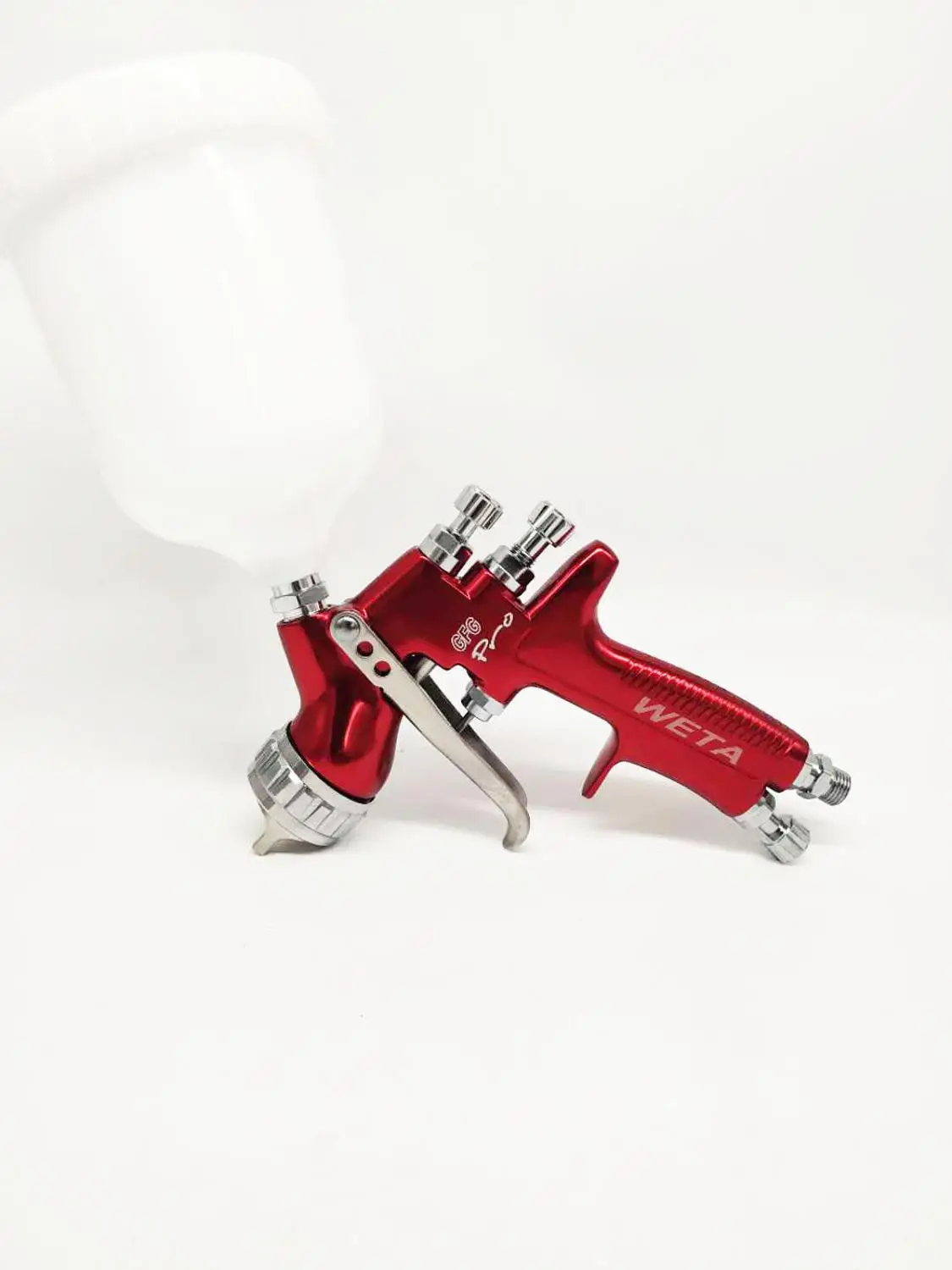 Weta HVLP new design GFG 1.3mm spray gun pure AL forged airless spray gun for painting car furniture pneumatic tool air brush
Weta HVLP new design GFG 1.3mm spray gun pure AL forged airless spray gun for painting car furniture pneumatic tool air brush