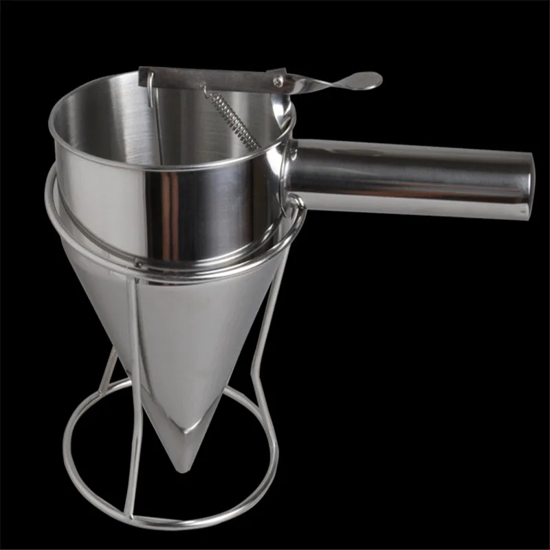 304 Stainless Steel Ideal Liquids Kitchen big Funnel Spice Octopus Balls tools with rack Funnel Cooking Funnel with Handle
304 Stainless Steel Ideal Liquids Kitchen big Funnel Spice Octopus Balls tools with rack Funnel Cooking Funnel with Handle