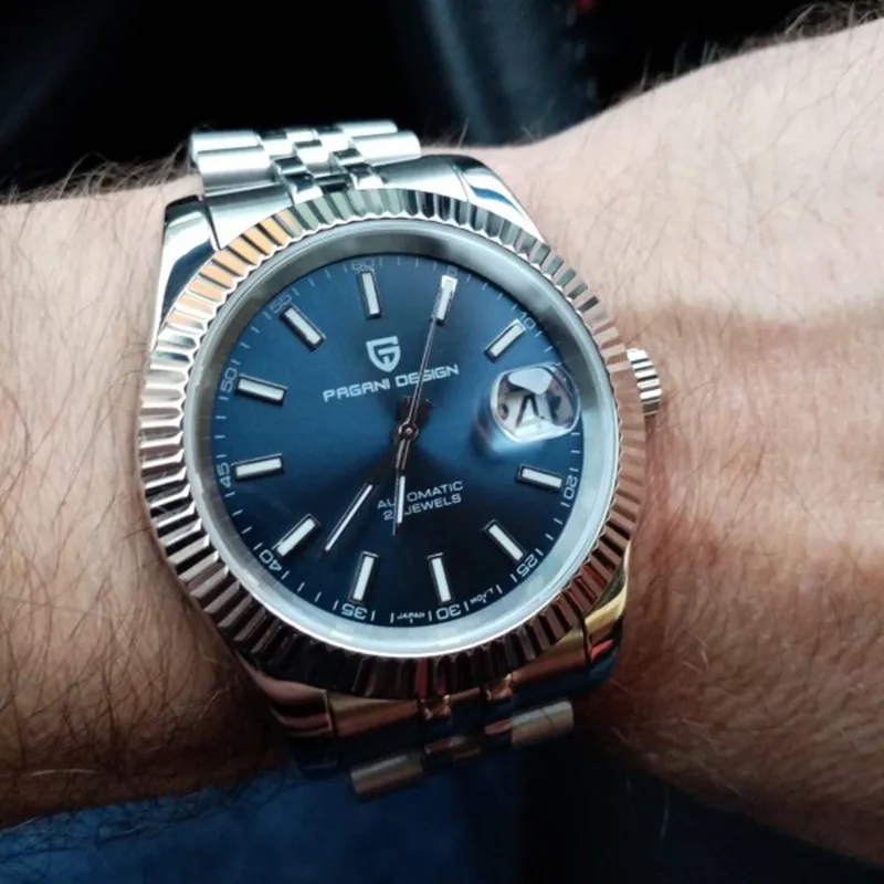 PAGANI DESIGN Luxury Men Watch Stainless Steel Waterproof Mechanical Fashion Sports Automatic Watch Relogio Masculino PD-1645
PAGANI DESIGN Luxury Men Watch Stainless Steel Waterproof Mechanical Fashion Sports Automatic Watch Relogio Masculino PD-1645