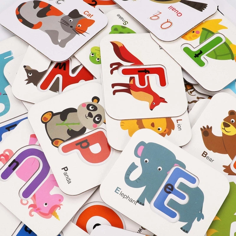 Double Sided Alphanumeric Matching Cognitive Card Set Kids Early Education Toys A2UB
Double Sided Alphanumeric Matching Cognitive Card Set Kids Early Education Toys A2UB