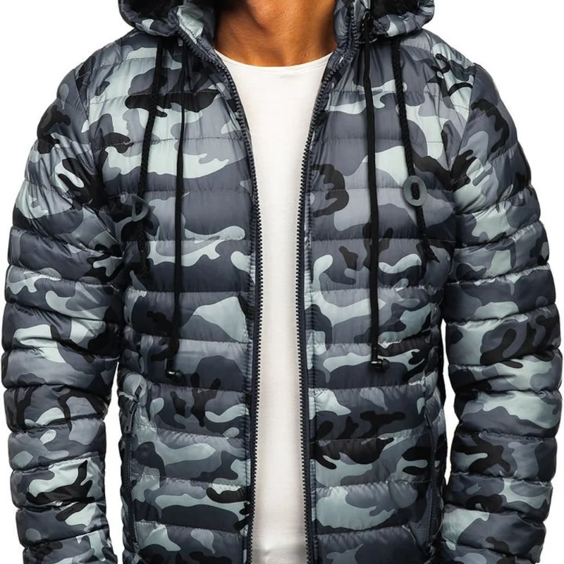 2021 Autumn and Winter New Men's Cotton Clothing Fashion Hooded Warm Camouflage Cotton Clothing Casual Thickened Jacket
2021 Autumn and Winter New Men's Cotton Clothing Fashion Hooded Warm Camouflage Cotton Clothing Casual Thickened Jacket