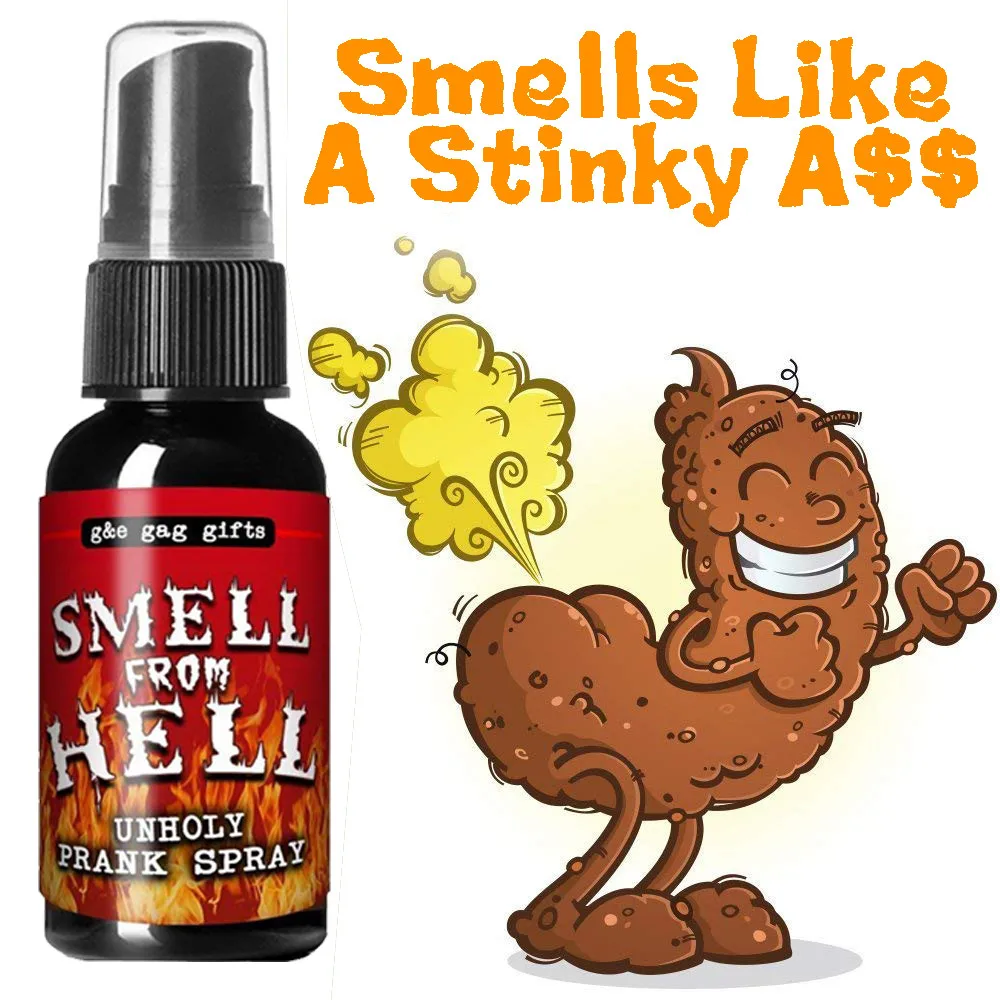 Novelties Liquid Fart Gag Prank Joke Spray Can Stink Bomb Smelly Stinky Gas Crap juguetes toys for children kids Gifts
Novelties Liquid Fart Gag Prank Joke Spray Can Stink Bomb Smelly Stinky Gas Crap juguetes toys for children kids Gifts